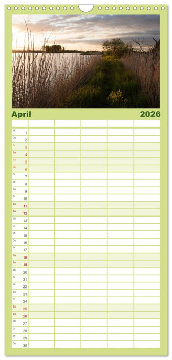 Schweden im Wechsel der Jahreszeiten (CALVENDO Familienplaner 2026)