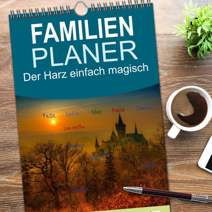 Der Harz einfach magisch (CALVENDO Familienplaner 2026)