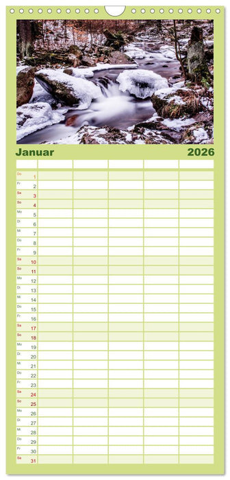 Der Harz einfach magisch (CALVENDO Familienplaner 2026)