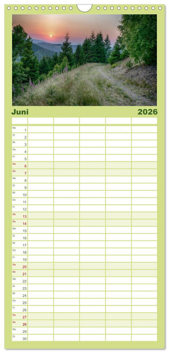 Der Harz einfach magisch (CALVENDO Familienplaner 2026)