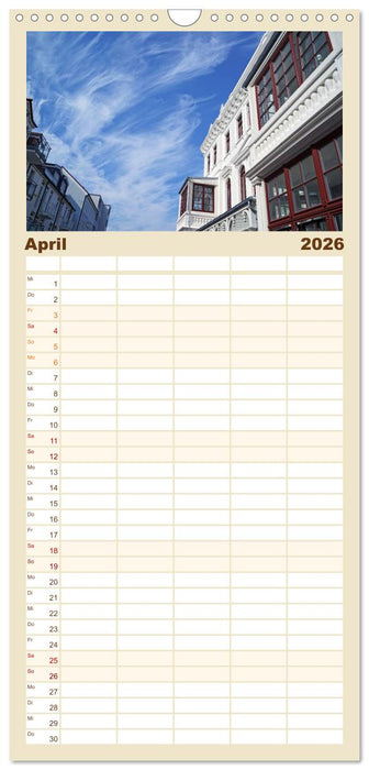 Norderney - von barfuß bis Lackschuh (CALVENDO Familienplaner 2026)