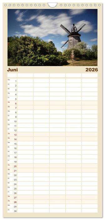 Usedomfotos (CALVENDO Familienplaner 2026)