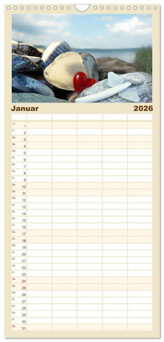 Engel für Glück & Schutz (CALVENDO Familienplaner 2026)