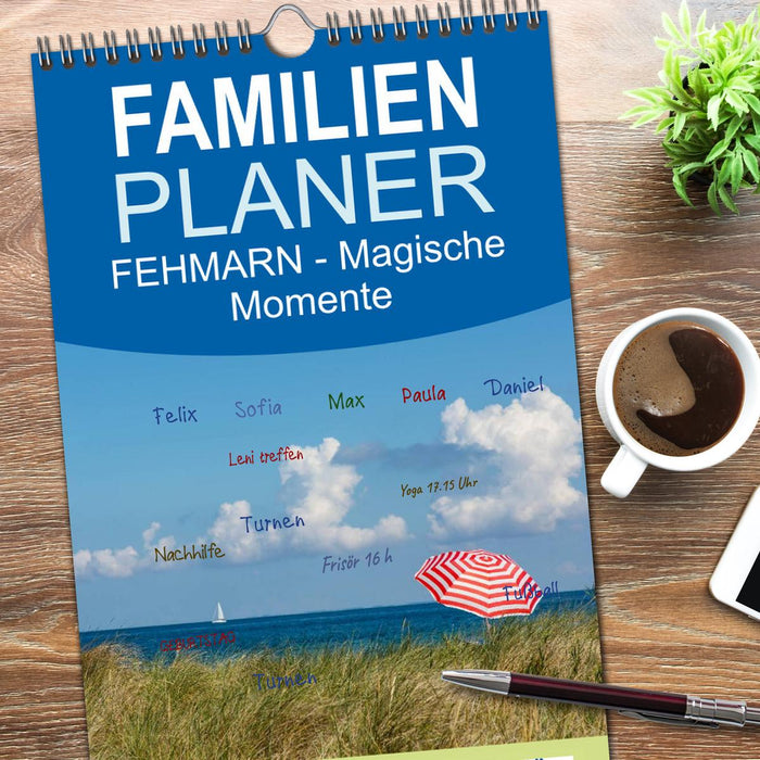 FEHMARN - Magische Momente (CALVENDO Familienplaner 2026)