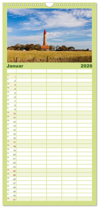 FEHMARN - Magische Momente (CALVENDO Familienplaner 2026)