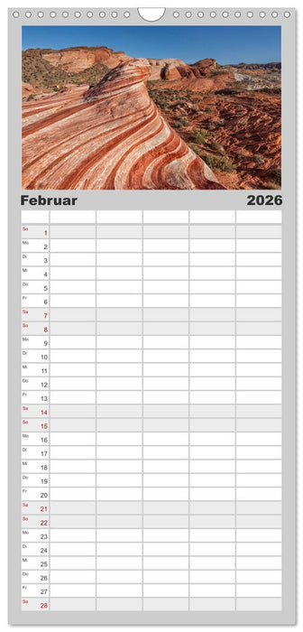 USA Deluxe (CALVENDO Familienplaner 2026)