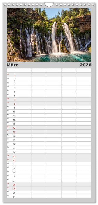 USA Deluxe (CALVENDO Familienplaner 2026)