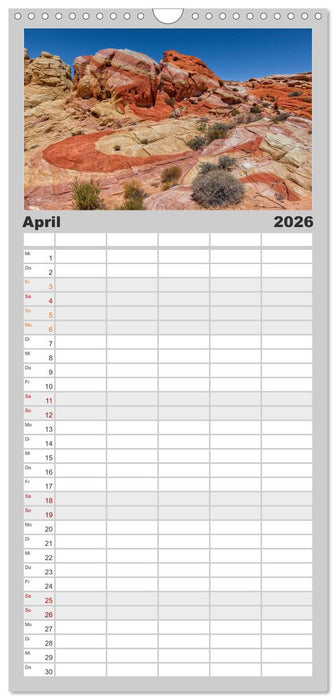 USA Deluxe (CALVENDO Familienplaner 2026)