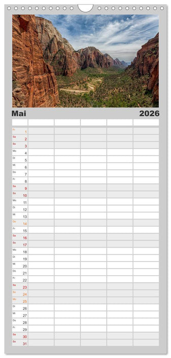 USA Deluxe (CALVENDO Familienplaner 2026)