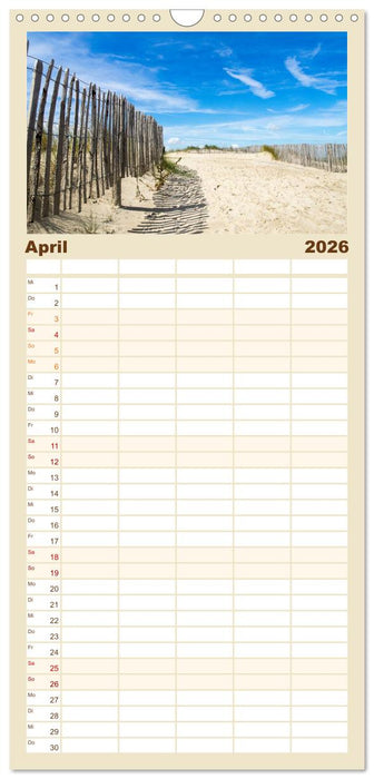 Zeeland (CALVENDO Familienplaner 2026)