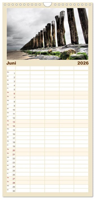 Zeeland (CALVENDO Familienplaner 2026)