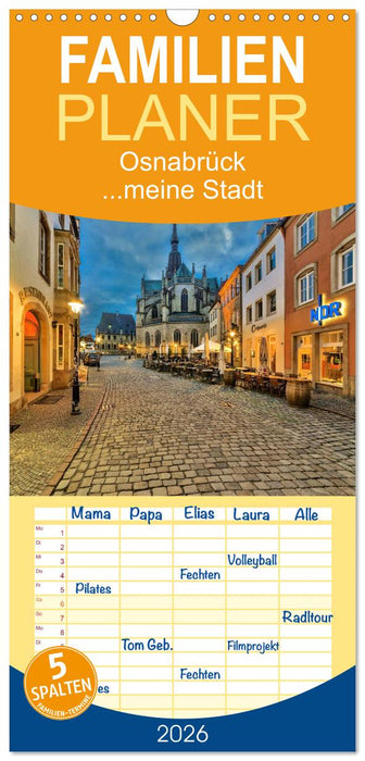 Osnabrück ...meine Stadt (CALVENDO Familienplaner 2026)