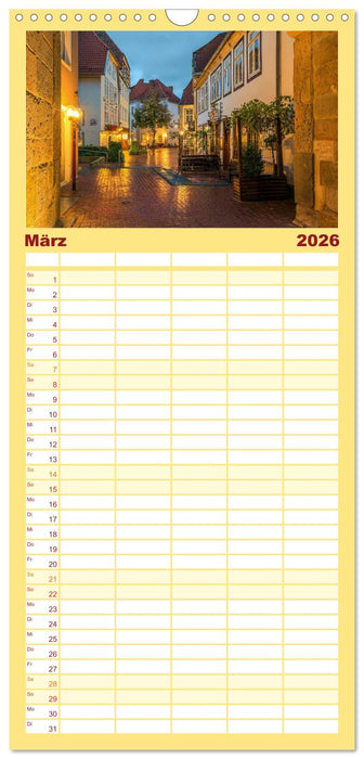 Osnabrück ...meine Stadt (CALVENDO Familienplaner 2026)