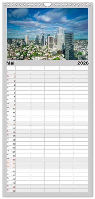 Frankfurt am Main (CALVENDO Familienplaner 2026)