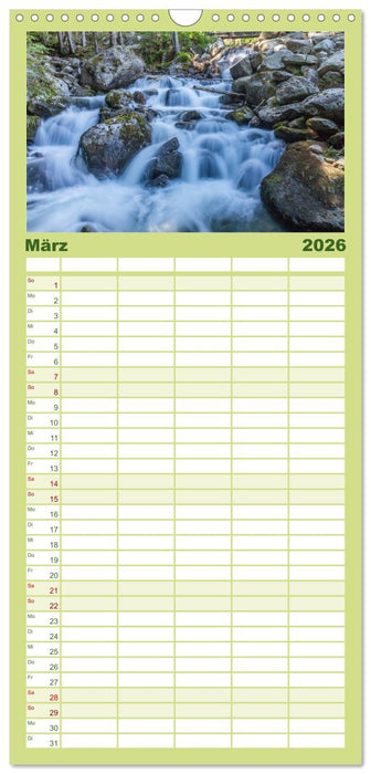 Sehnsucht nach Südtirol (CALVENDO Familienplaner 2026)