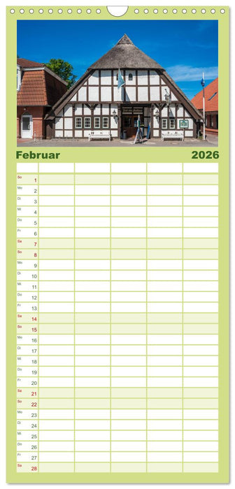 Fehmarn - "fe mer" natürlich "am Meer gelegen" (CALVENDO Familienplaner 2026)