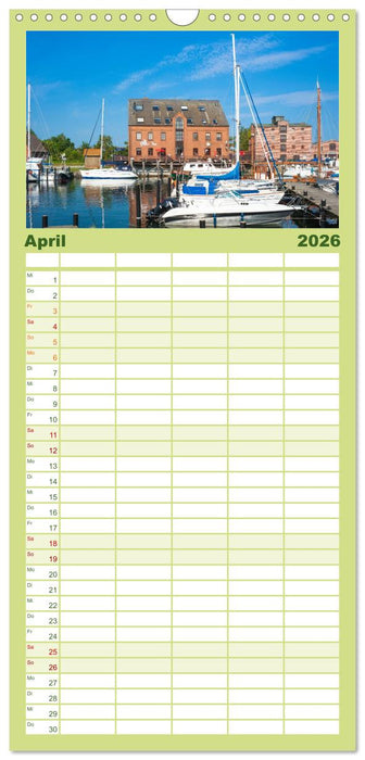 Fehmarn - "fe mer" natürlich "am Meer gelegen" (CALVENDO Familienplaner 2026)