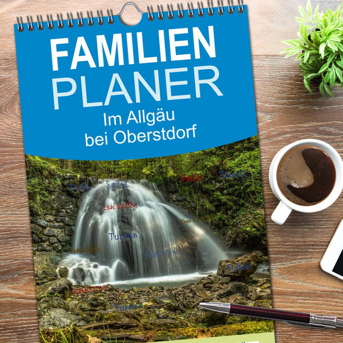 Im Allgäu bei Oberstdorf (CALVENDO Familienplaner 2026)