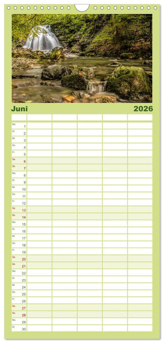 Im Allgäu bei Oberstdorf (CALVENDO Familienplaner 2026)