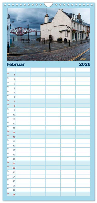Schottland - Wildes Land im Norden (CALVENDO Familienplaner 2026)