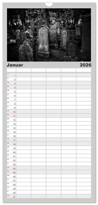 Gothic Fantasy (CALVENDO Familienplaner 2026)
