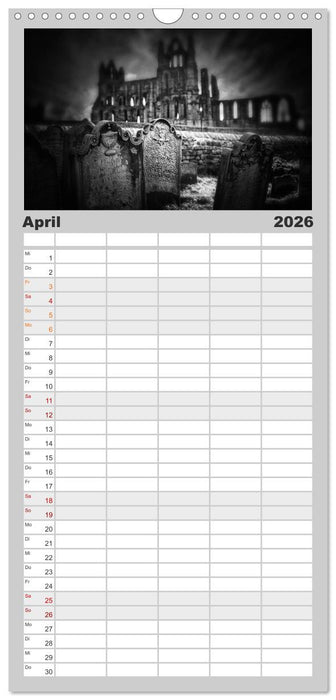 Gothic Fantasy (CALVENDO Familienplaner 2026)