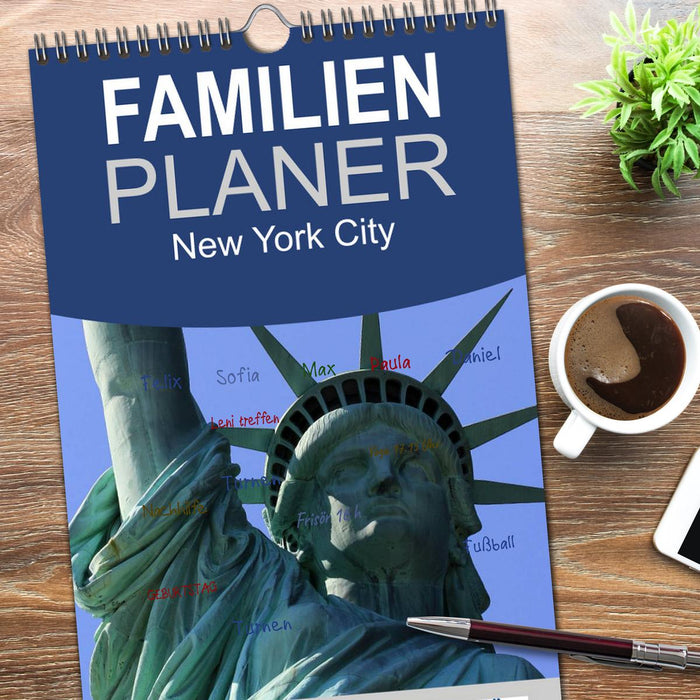 New York City (CALVENDO Familienplaner 2026)