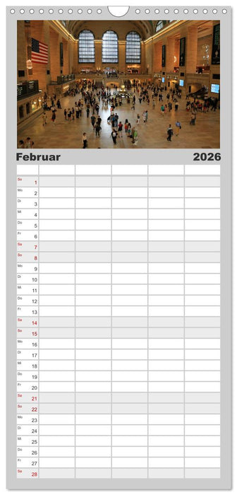 New York City (CALVENDO Familienplaner 2026)