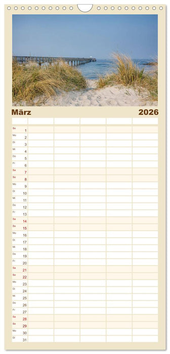 NORDWEH-Bilder 2026 (CALVENDO Familienplaner 2026)