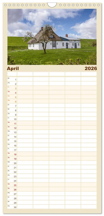 NORDWEH-Bilder 2026 (CALVENDO Familienplaner 2026)