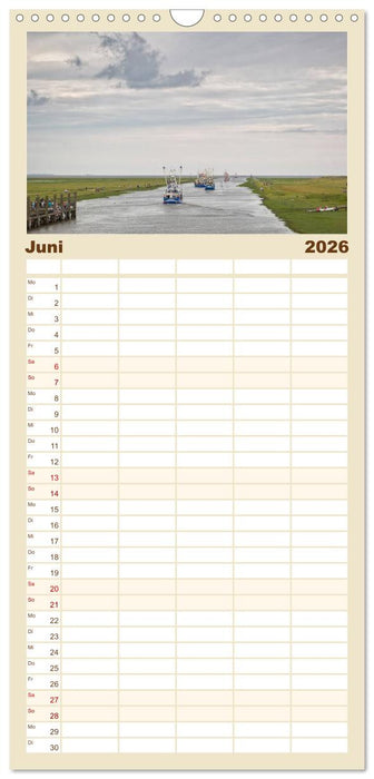 NORDWEH-Bilder 2026 (CALVENDO Familienplaner 2026)