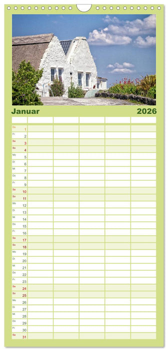 Irlands Westküste (CALVENDO Familienplaner 2026)