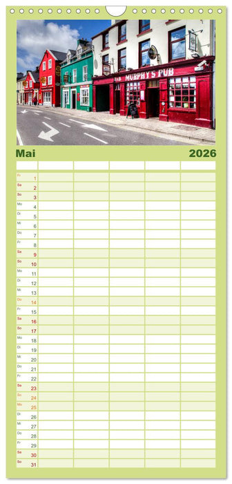 Irlands Westküste (CALVENDO Familienplaner 2026)