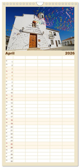 Costa Blanca - Spaniens weiße Küste (CALVENDO Familienplaner 2026)