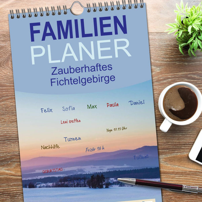 Zauberhaftes Fichtelgebirge (CALVENDO Familienplaner 2026)