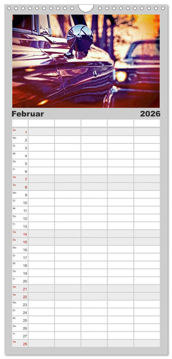 US-Muscle-Cars - Plymouth (CALVENDO Familienplaner 2026)