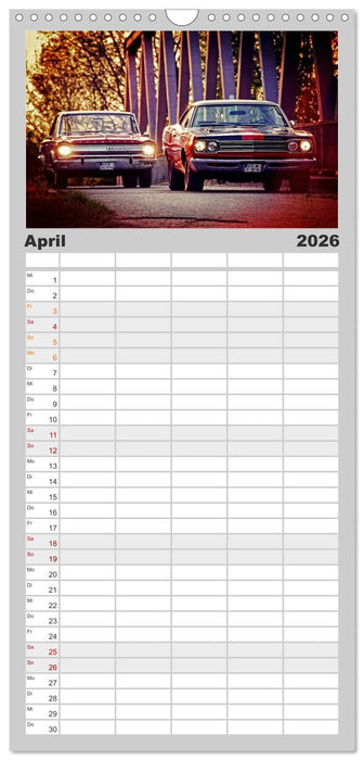 US-Muscle-Cars - Plymouth (CALVENDO Familienplaner 2026)