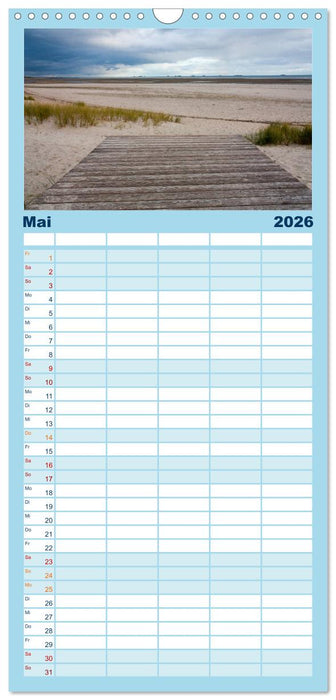 Föhr 2026. Porträt einer Insel (CALVENDO Familienplaner 2026)