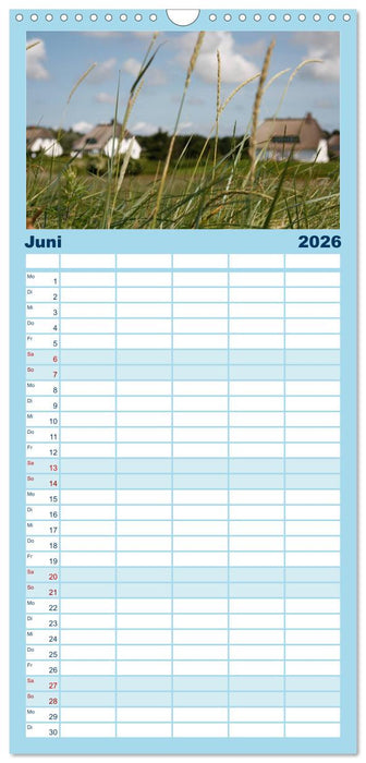 Föhr 2026. Porträt einer Insel (CALVENDO Familienplaner 2026)