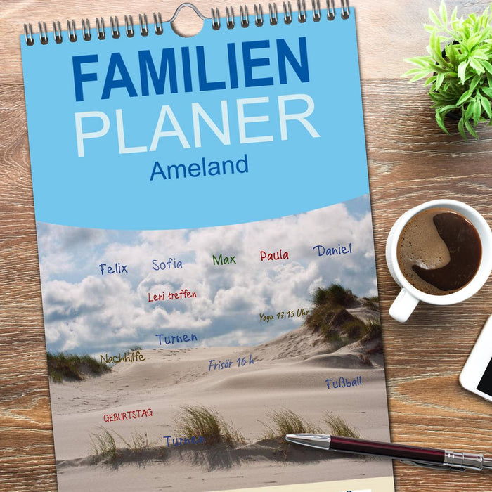 Ameland (CALVENDO Familienplaner 2026)