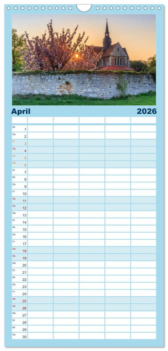 BRAUNSCHWEIG - Abendliche Impressionen (CALVENDO Familienplaner 2026)