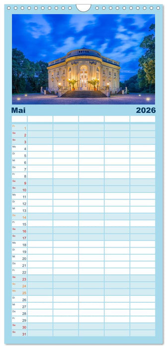BRAUNSCHWEIG - Abendliche Impressionen (CALVENDO Familienplaner 2026)
