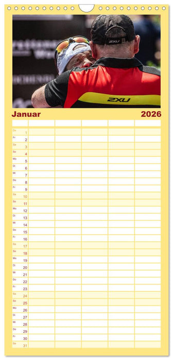 TRIATHLON (CALVENDO Familienplaner 2026)