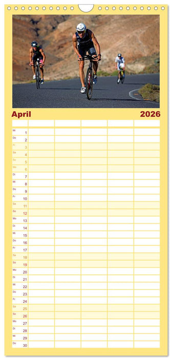 TRIATHLON (CALVENDO Familienplaner 2026)