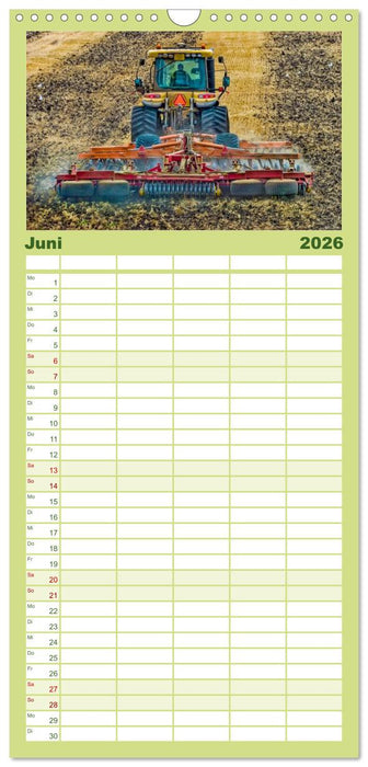 Landwirtschaft - die Zukunft ist digital (CALVENDO Familienplaner 2026)