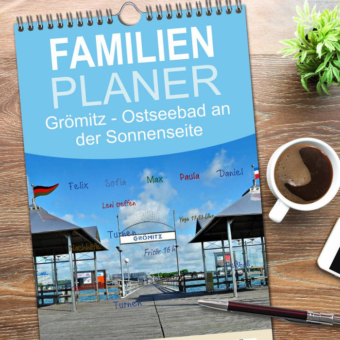 Grömitz - Ostseebad an der Sonnenseite (CALVENDO Familienplaner 2026)