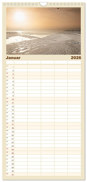 Grömitz - Ostseebad an der Sonnenseite (CALVENDO Familienplaner 2026)