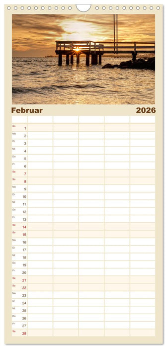 Grömitz - Ostseebad an der Sonnenseite (CALVENDO Familienplaner 2026)