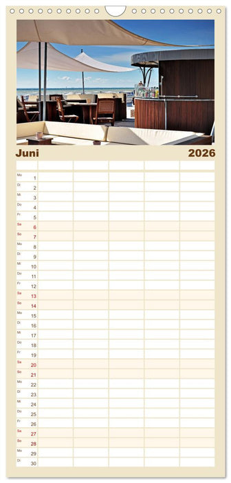 Grömitz - Ostseebad an der Sonnenseite (CALVENDO Familienplaner 2026)