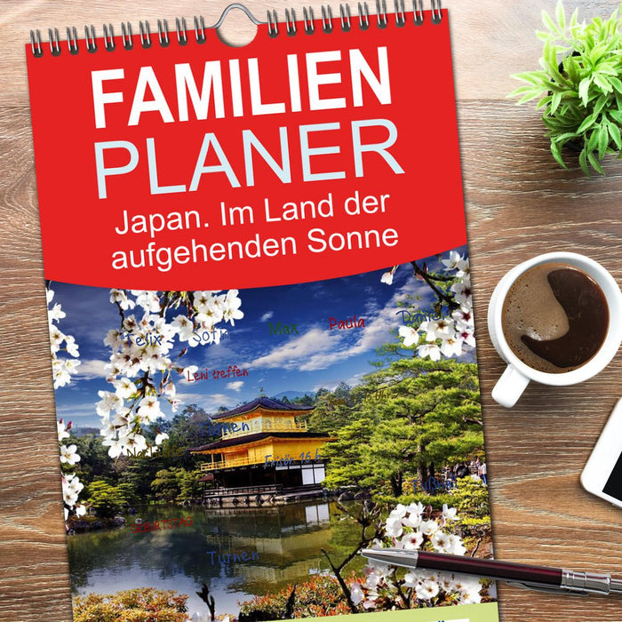 Japan. Im Land der aufgehenden Sonne (CALVENDO Familienplaner 2026)